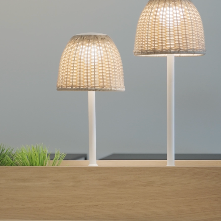 Atticus Bollard, 50 cm, Brown, LED, 8.4W, Triac Dim, IP54