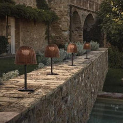 Atticus Bollard, 50 cm, Brown, LED, 8.4W, Triac Dim, IP54