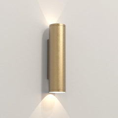 Ava Wall, Solid Brass, 2 Beams, GU10, IP44