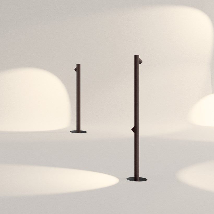 Bamboo Floor, 5 Beam, Oxide, LED, 10.5W, On/Off, IP66