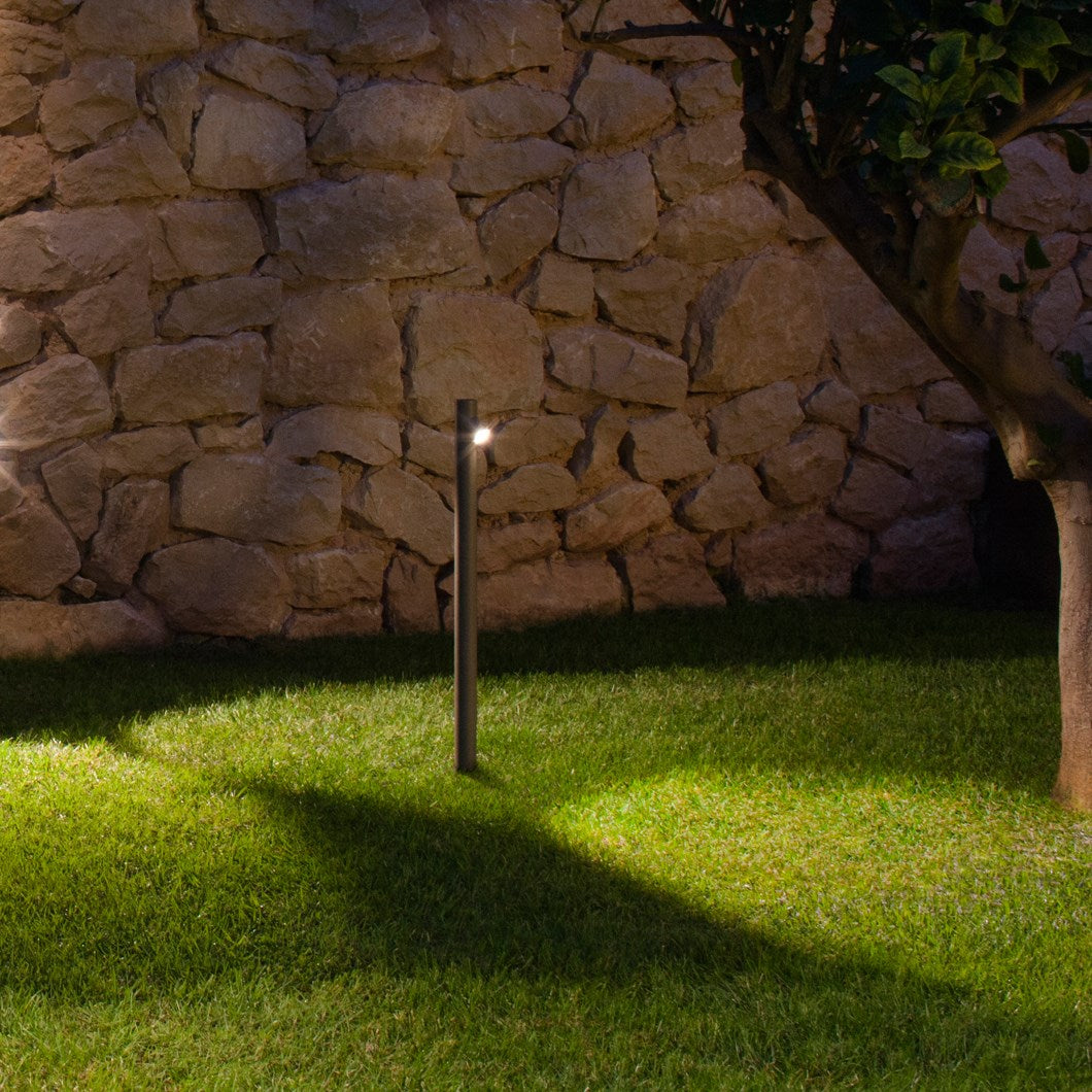 Bamboo Floor, 9 Beam, Oxide, LED, 18.9W, On/Off, IP66