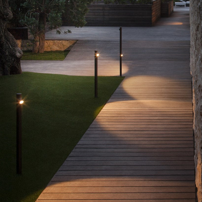 Bamboo Floor, 2 Beam, Oxide, LED, 4.2W, On/Off, IP66