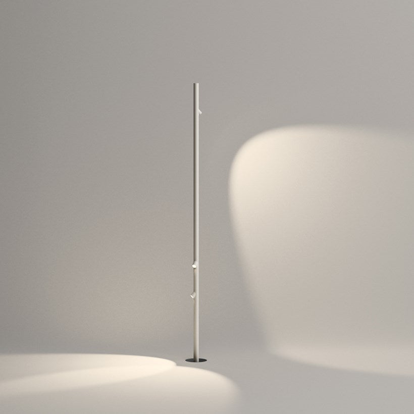 Bamboo Floor, 3 Beam, Oxide, LED, 6.3W, On/Off, IP66