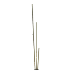 Bamboo Floor, 9 Beam, Green, LED, 18.9W, On/Off, IP66