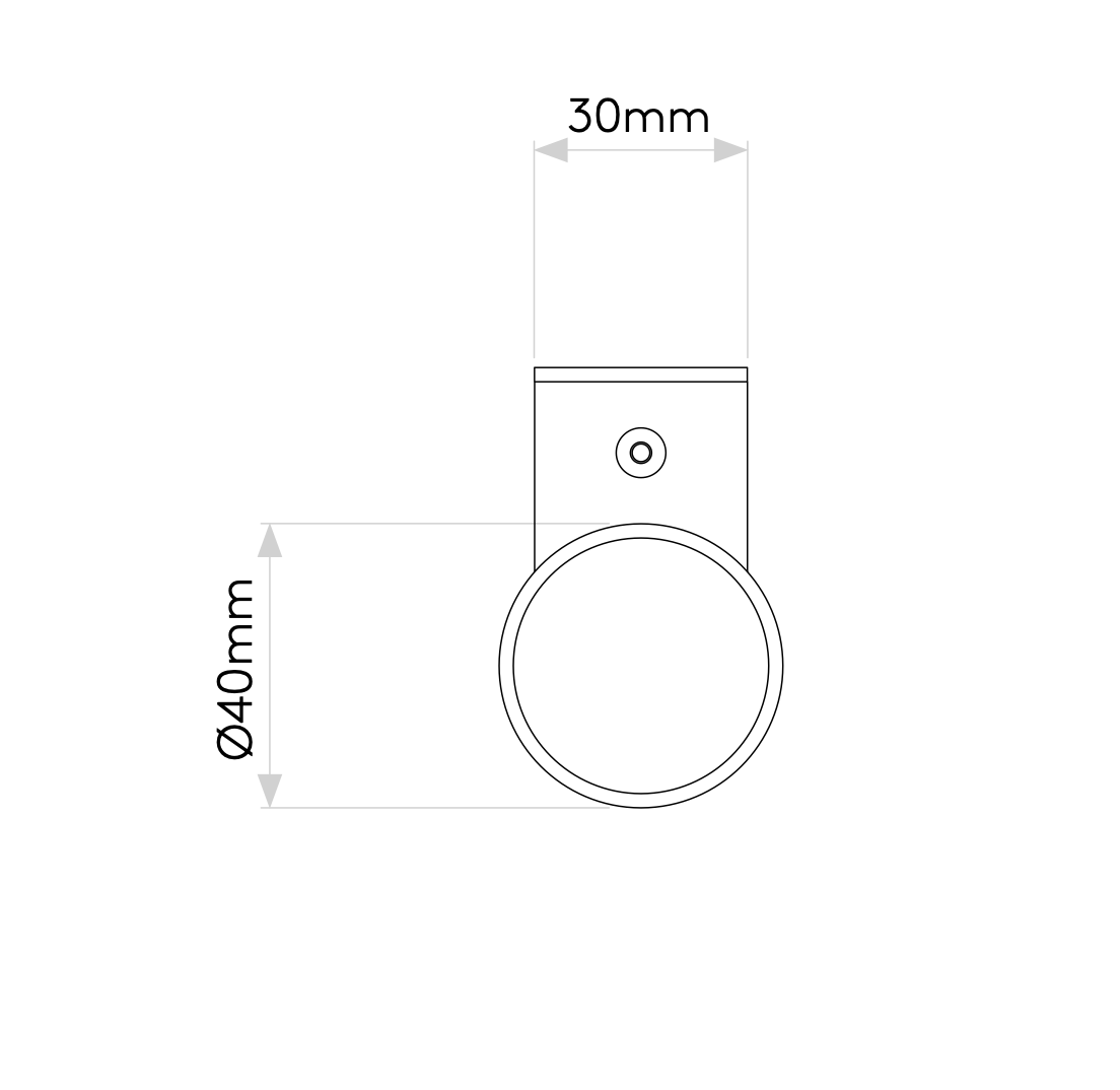 Bari Wall Light, Black, G9, IP44