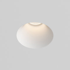 Blanco Round Downlight, Plastered In, GU10, IP20