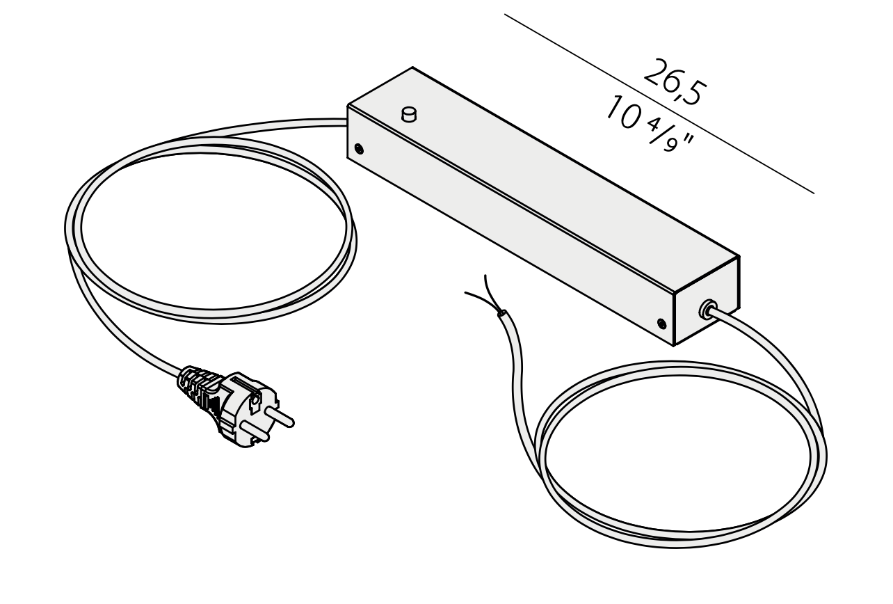 Bow Flexible Strip, LED, 24vDC BODY ONLY