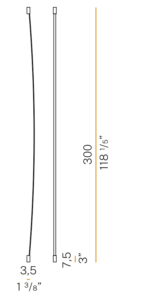 Bow Flexible Strip, LED, 24vDC BODY ONLY