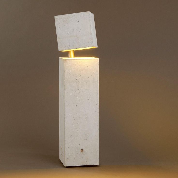 Break Bollard, Tall, Concrete, LED, 6.2W, On/Off, IP66