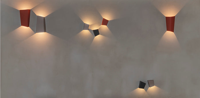 Break Plus Wall, 2 Beam, Large, Beige, LED, 8W, IP65