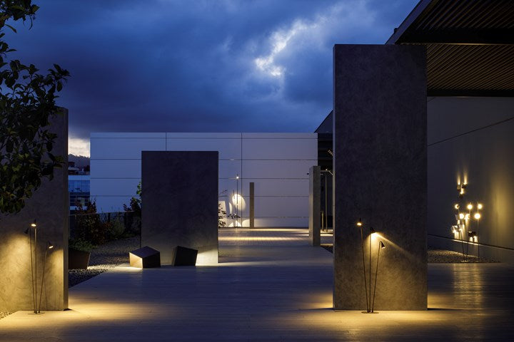 Bamboo Floor, 1 Beam, Oxide, LED, 2.1W, On/Off, IP66