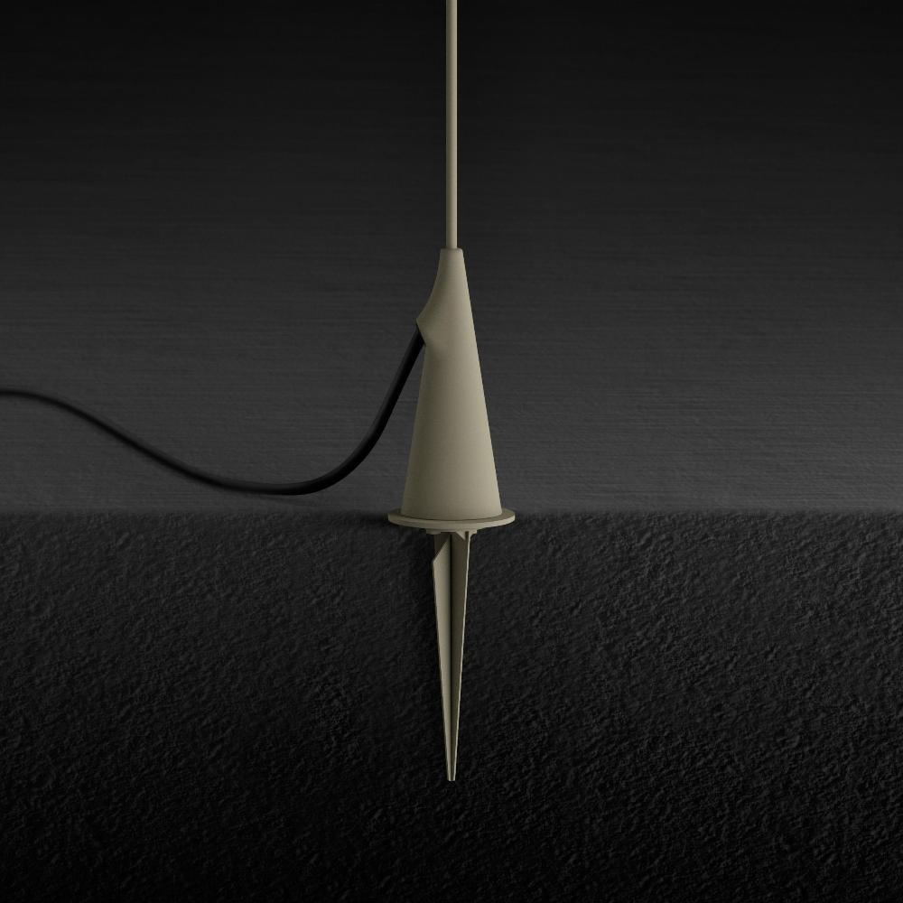 Brisa Floor Plug In, Green, LED, 2.1W, On/Off, IP64