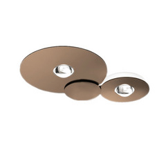 Bugia Ceiling, Double, Glossy Bronze, LED, Triac Dim, IP20