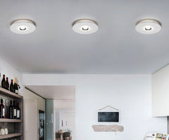 Bugia Ceiling, Triple, Glossy Chrome, LED, Triac Dim, IP20