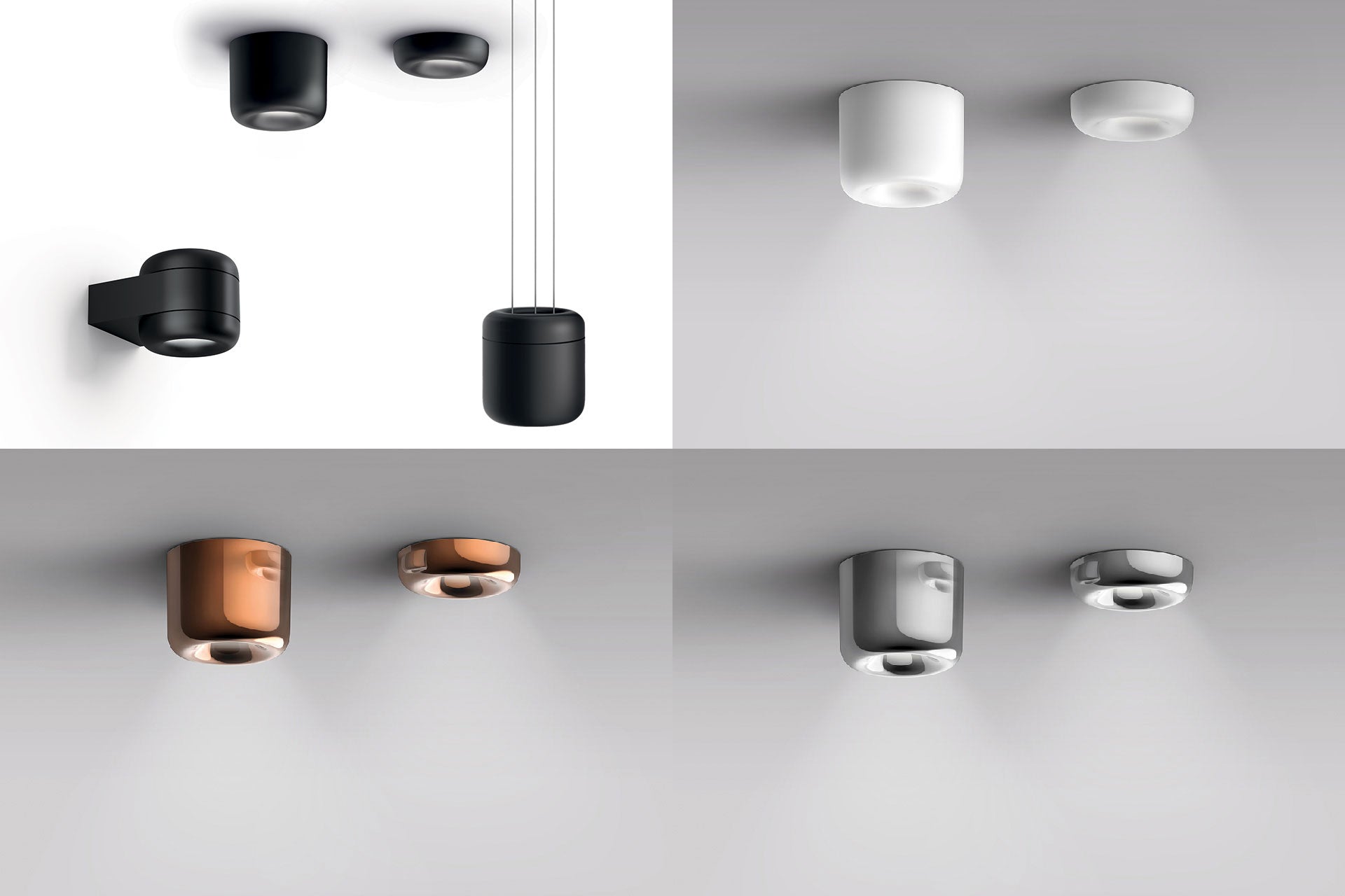 Cavity Semi-Flush Recessed Downlight, Bronze, LED, Triac Dim, IP40