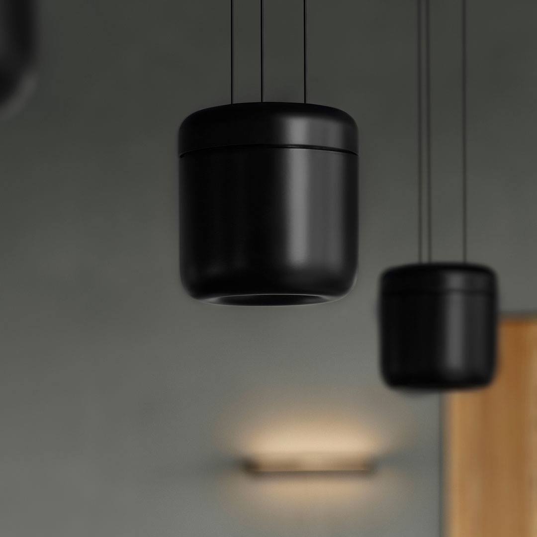Cavity Pendant, White, LED, Triac Dim, IP40