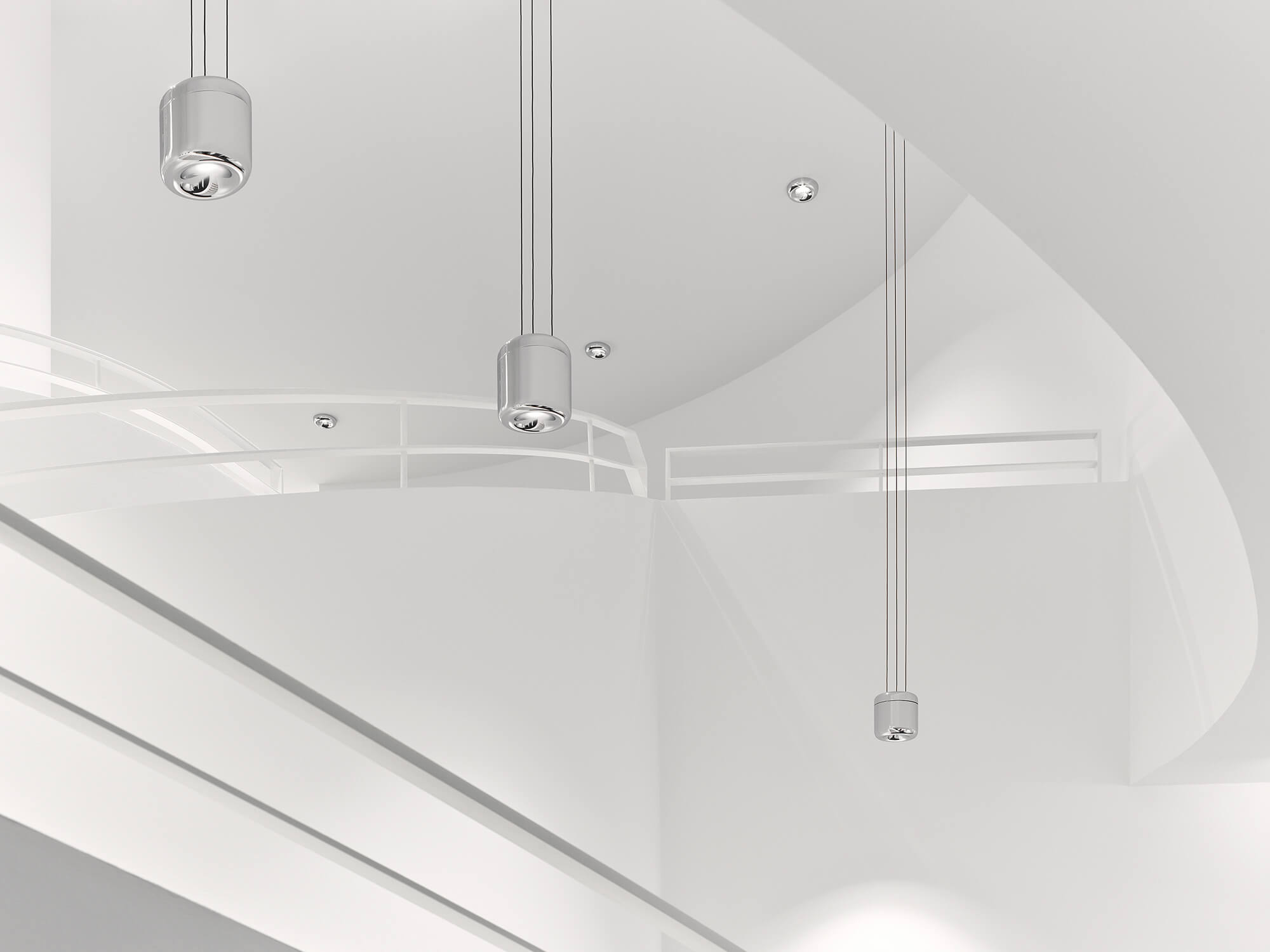 Cavity Pendant, Aluminium, LED, Triac Dim, IP40