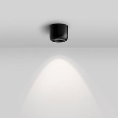 Cavity Semi-Flush Recessed Downlight, Black, LED, Triac Dim, IP40