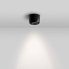 Cavity Semi-Flush Recessed Downlight, Black, LED, Triac Dim, IP40