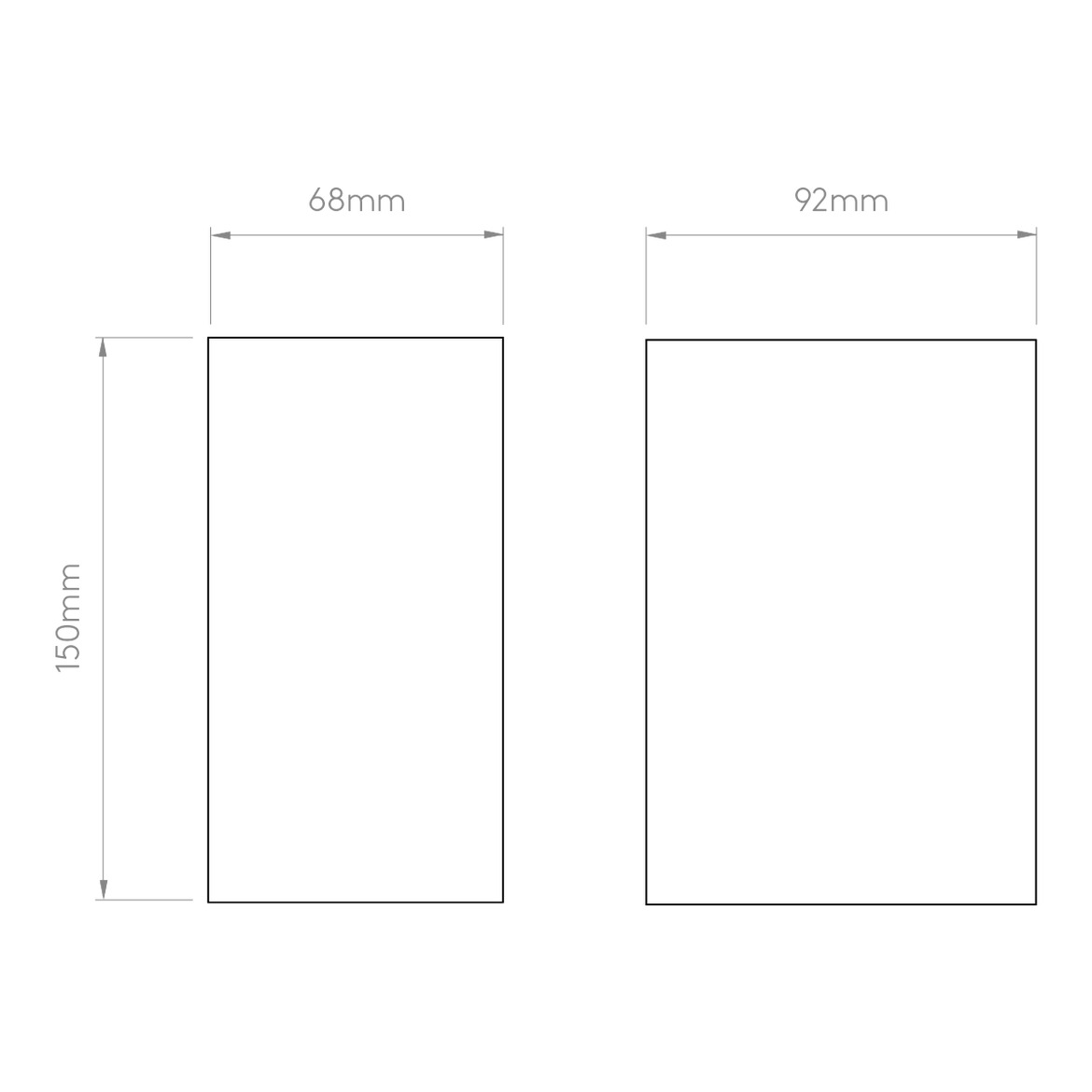 Chios 150, Wall Light, Textured White, GU10, IP44
