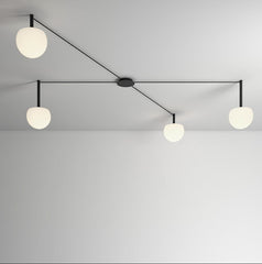 Circ Radial Ceiling, 4 Light, Recessed Mount, LED, IP20
