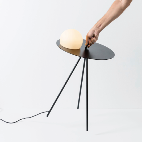 Circ Table with Built-In Light, Poly Shade, LED, IP55