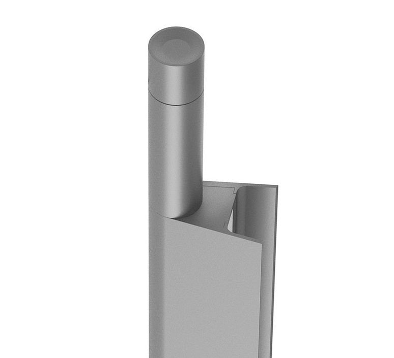 Compendium Linear Floor Lamp, Black, LED, 37W, Foot Dimmer, IP20