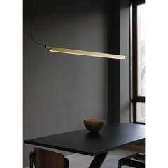 Compendium Linear Pendant, Brass, LED, 33W, Phase Dim, IP20
