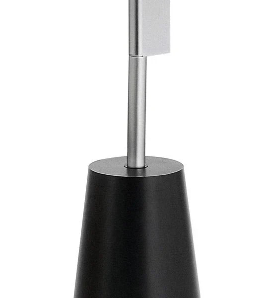 Compendium Linear Floor Lamp, Black, LED, 37W, Foot Dimmer, IP20