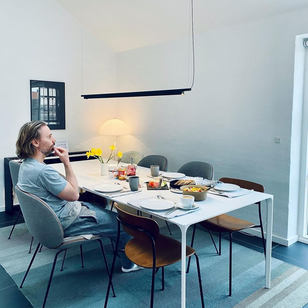 Compendium Linear Pendant, Black, LED, 33W, Phase Dim, IP20