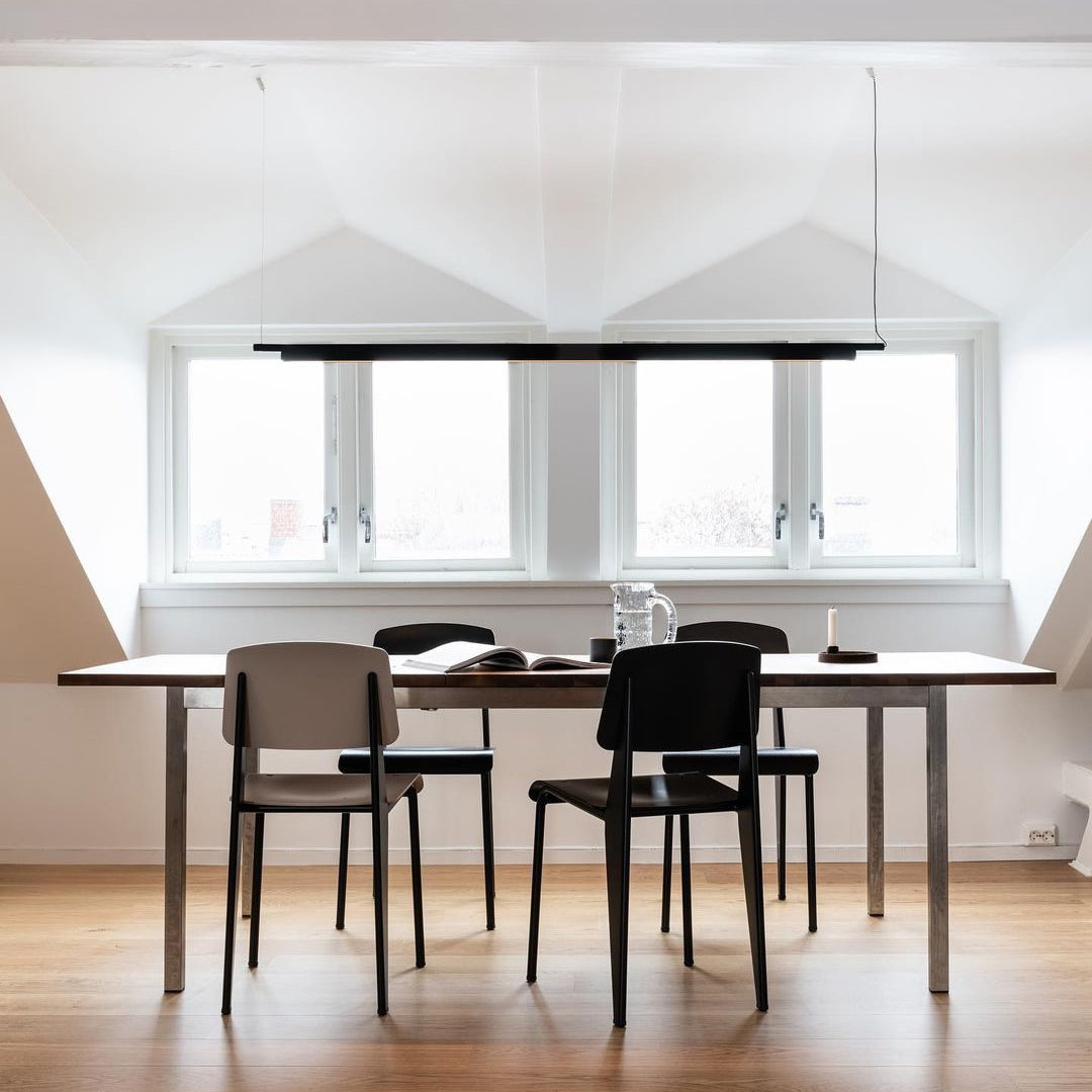 Compendium Linear Pendant, Black, LED, 33W, Phase Dim, IP20