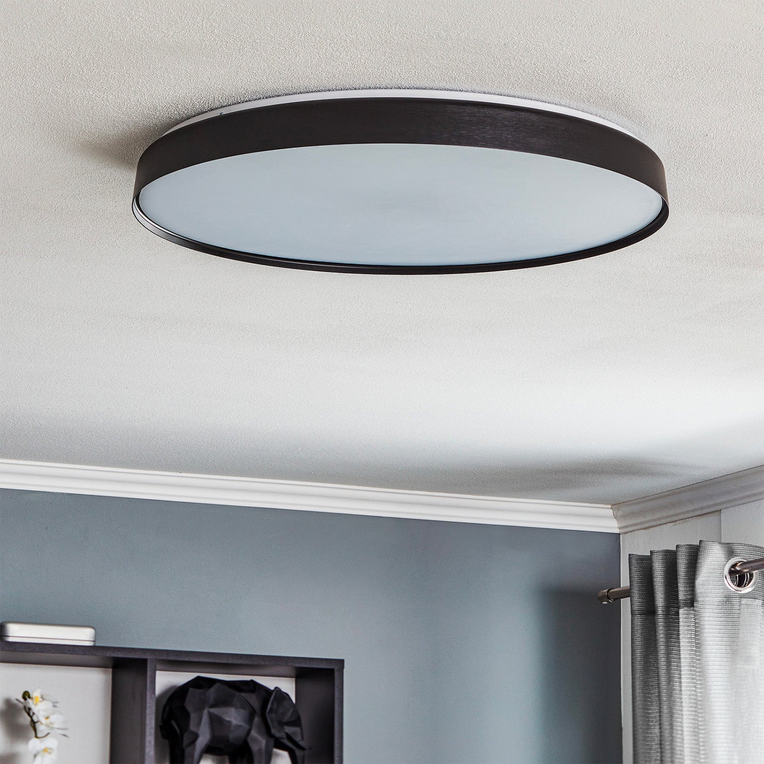 Compendium Ceiling, Black, LED, 39W, Phase Dim, IP40