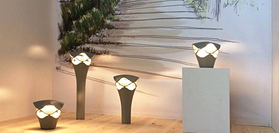 Cornet Bollard, 77 cm, Stone Grey, LED, 8W, Triac Dim, IP66
