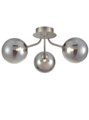 Cosmic Ceiling Light, Satin Nickel, G9, IP20