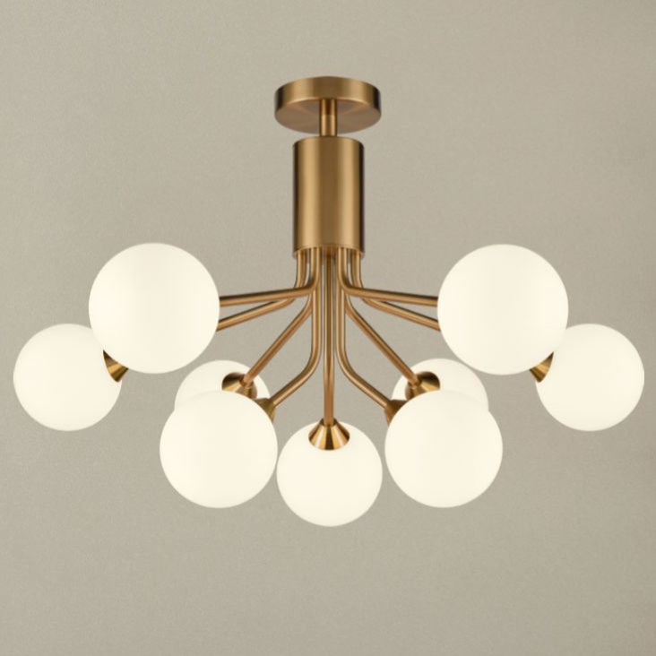 Cosmic Pendant or Ceiling Light, Antique Gold, G9, IP20
