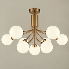 Cosmic Pendant or Ceiling Light, Antique Gold, G9, IP20