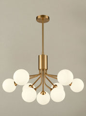 Cosmic Pendant or Ceiling Light, Antique Gold, G9, IP20