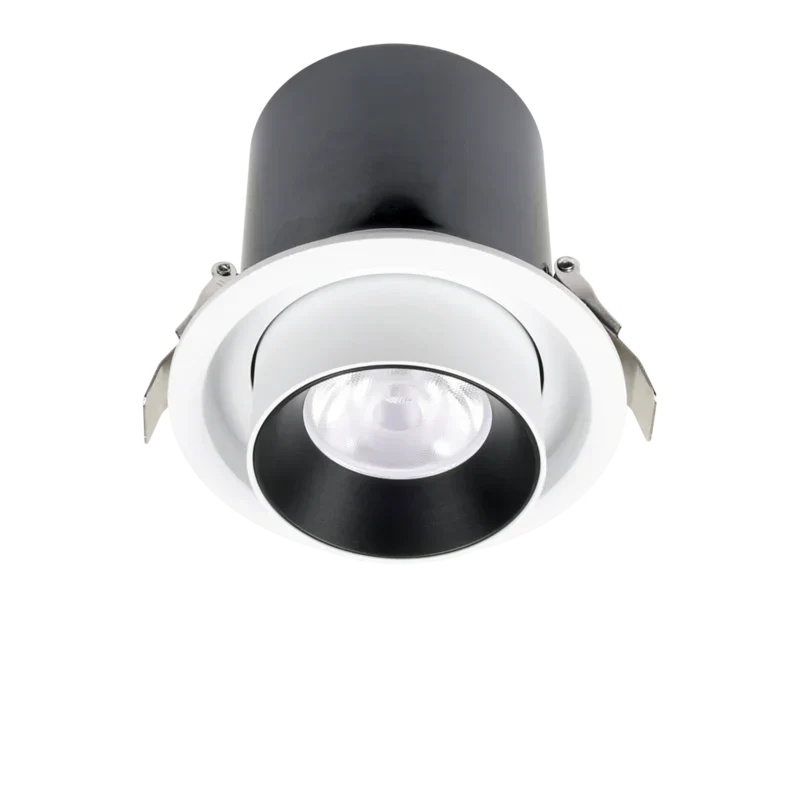 Cuckoo Extendable Spot Light, Adjustable, 120, White with Gold, 21.5W, LED, Dim, IP40