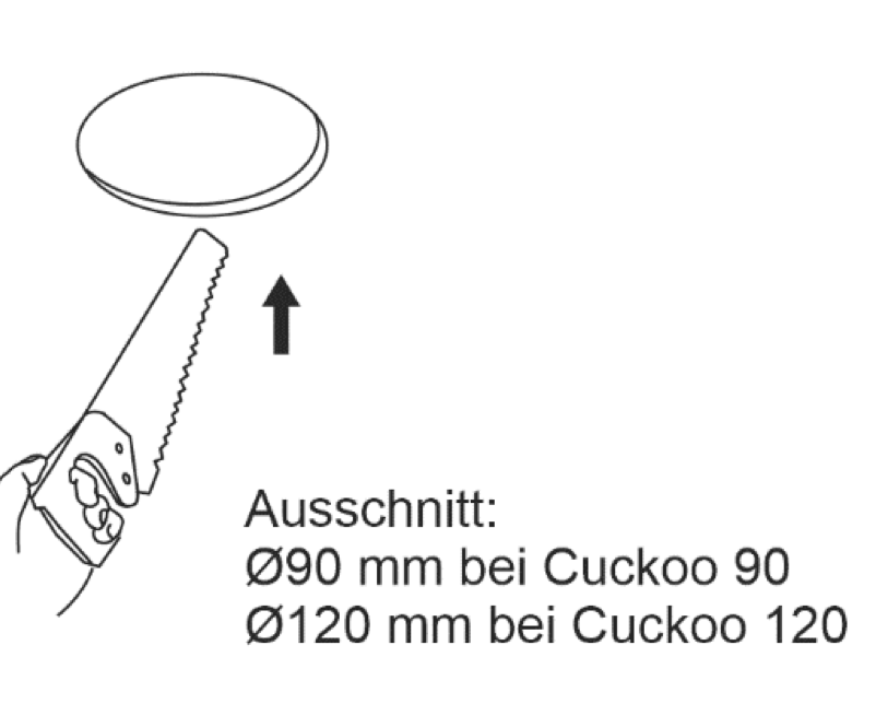 Cuckoo Extendable Spot Light, Adjustable, 120, White, 21.5W, LED, Dim, IP40