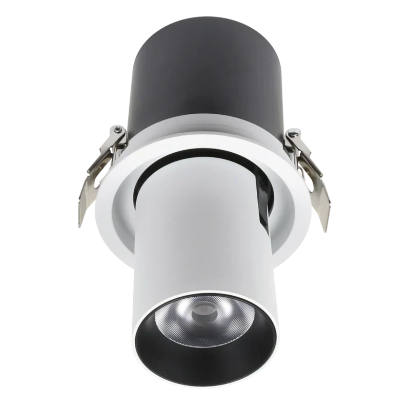 Cuckoo Extendable Spot Light, Adjustable, 90, White with Gold, 11W, LED, Dim, IP40