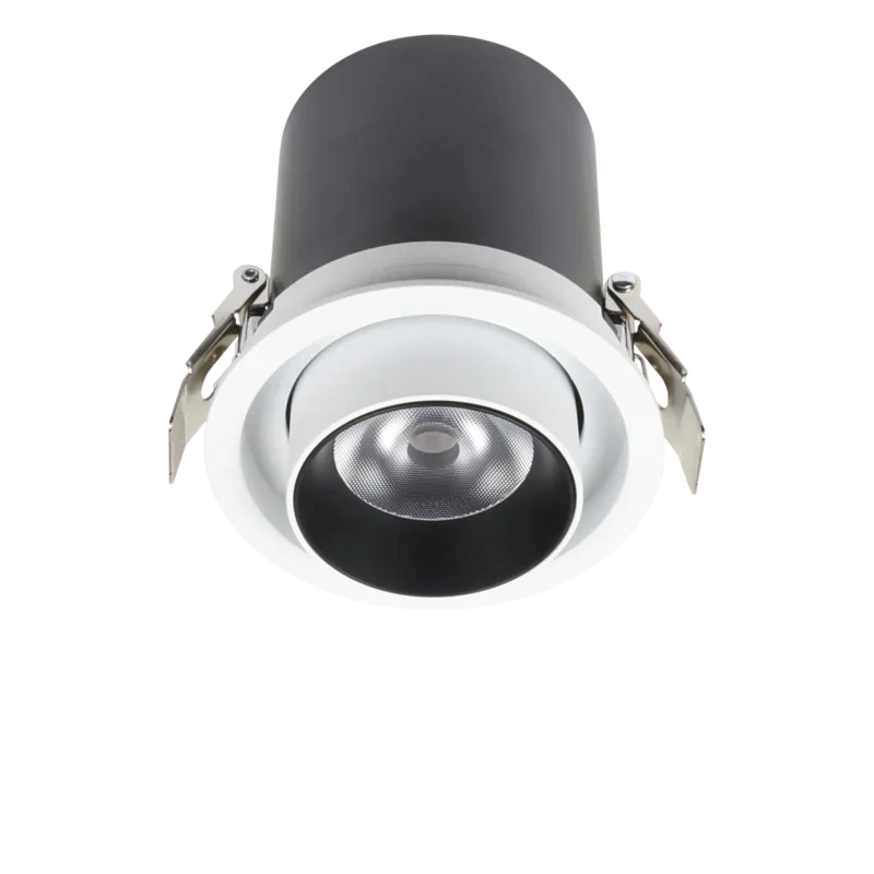 Cuckoo Extendable Spot Light, Adjustable, 90, White with Gold, 11W, LED, Dim, IP40