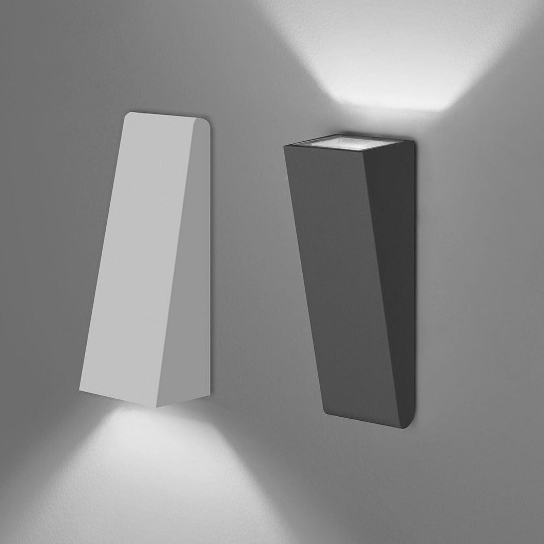 Cuneo Wall or Ground Light, Small, Rust, LED, On/Off, IP65