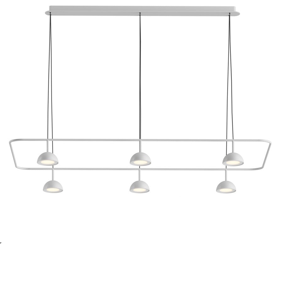 Cupolina Horizontal Pendant, Black, LED, Triac Dim, IP20