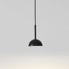 Cupolina Pendant, Black, LED, Recessed Mount, Triac Dim, IP20
