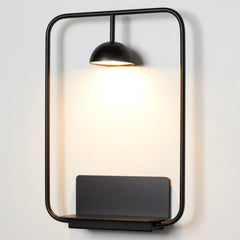 Cupolina Wall Light, Black, LED, On/Off, IP20