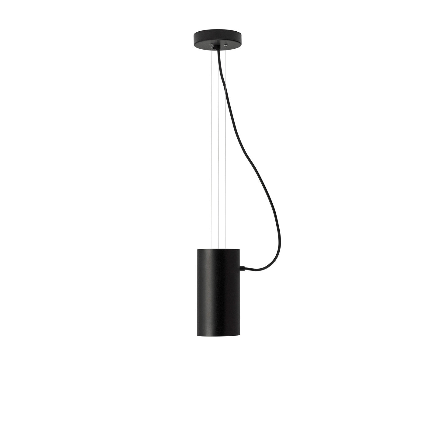 Cyls Pendant, Black, E27, IP20