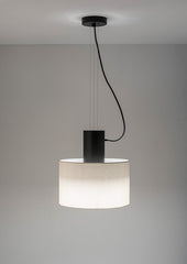Cyls Pendant with Shade and Black Body, E27, IP20