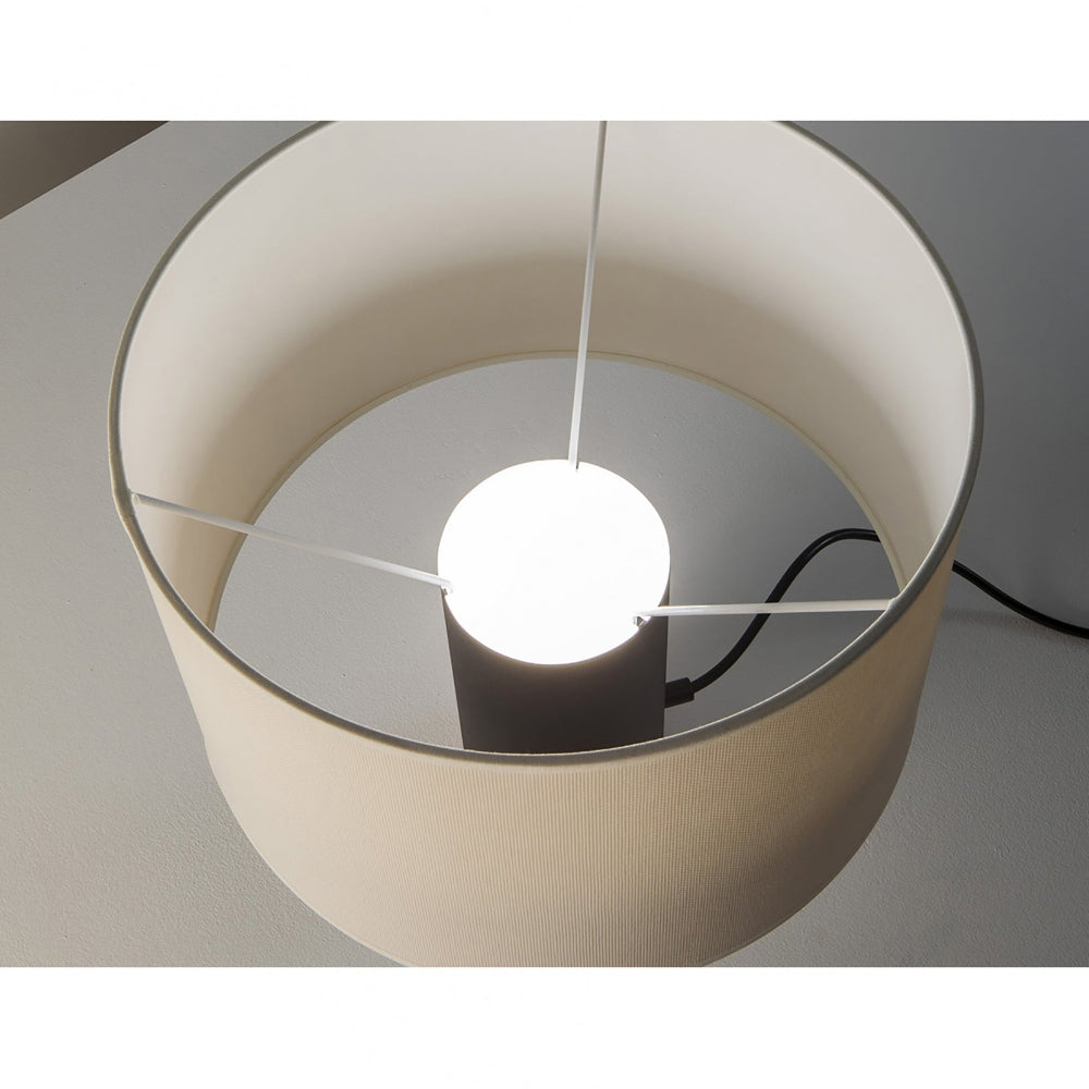 Cyls Table Lamp with Shade and Black, E27, IP20