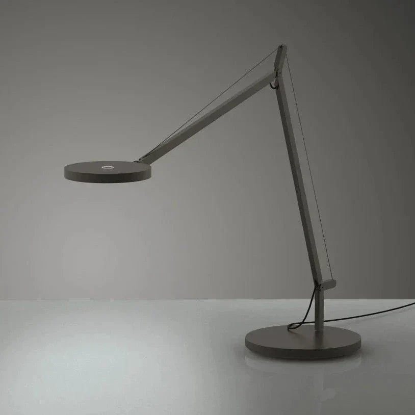 Demetra 2 Arm Adjustable Reading Table Lamp, Anthracite, LED, Touch Dimmer, IP20