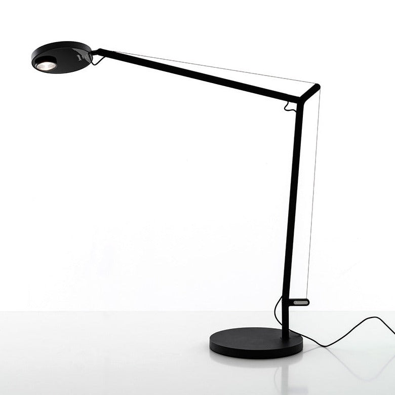 Demetra 2 Arm Adjustable Reading Table Lamp, Anthracite, LED, Touch Dimmer, IP20